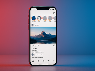 Smartphone zeigt ein ansprechendes Social Media Video, Symbol für professionelle Videoproduktion für Social Media.