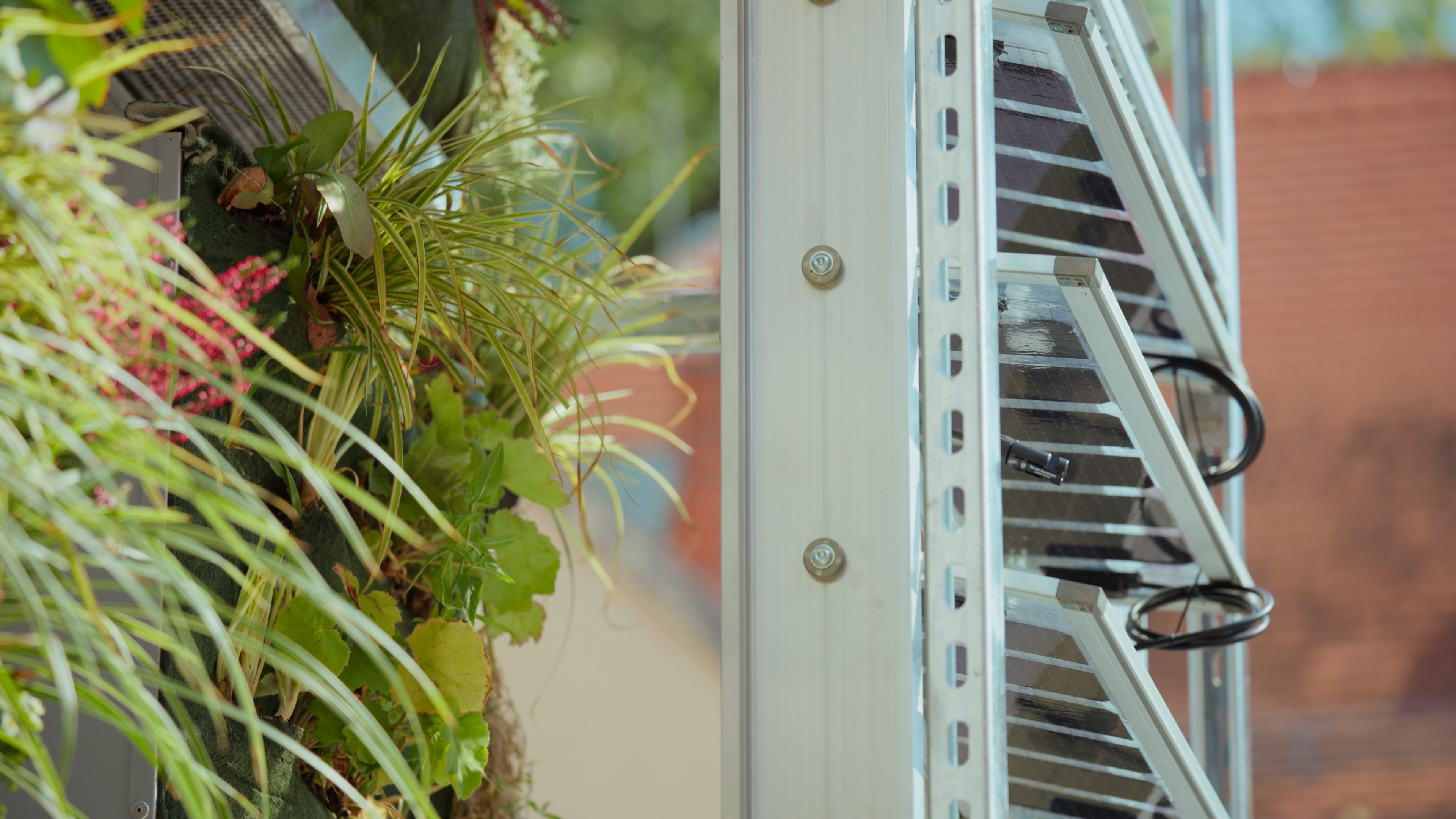 Die VertiKKA – eine begrünte Fassade zur Abwasserreinigung und Energiegewinnung, vorgestellt in einer Eventdokumentation.